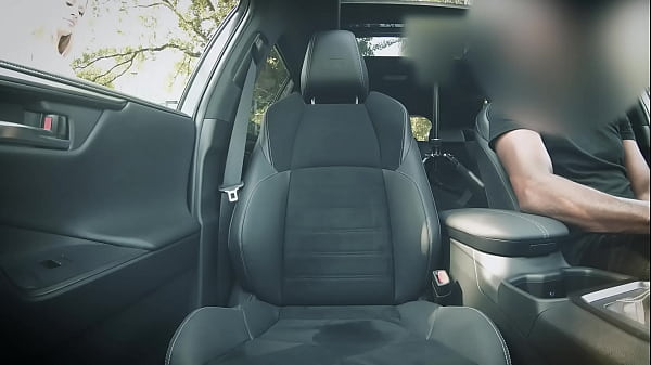 Nikki sucks dick in car