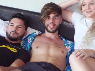 BiGuysFuck Antuan Mills Kellan Hartmann And Halle Storm