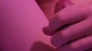 Slowly stroking in front of you. uwu