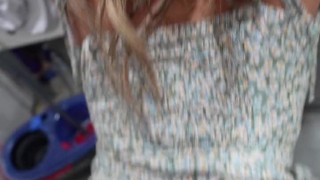 Sorority girl gets fucked in the basement