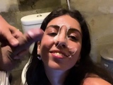Asked the waiter to cum on my face in a public cafe – I